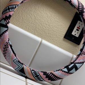 Steering wheel cover